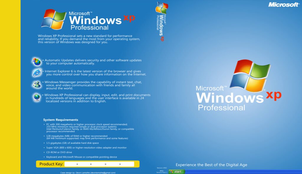 Microsoft Windows XP Professional Download