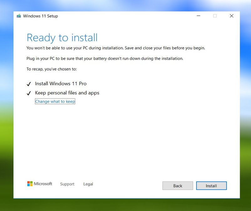 install Windows 11 on Windows XP