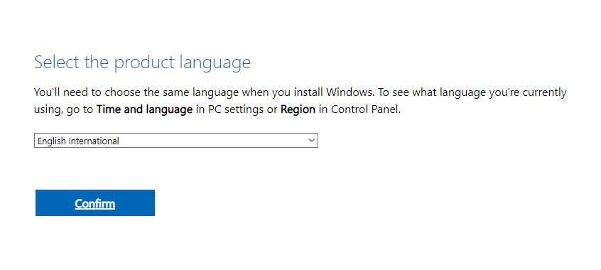 select Windows 11 Language