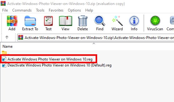 Activate Photo Viewer