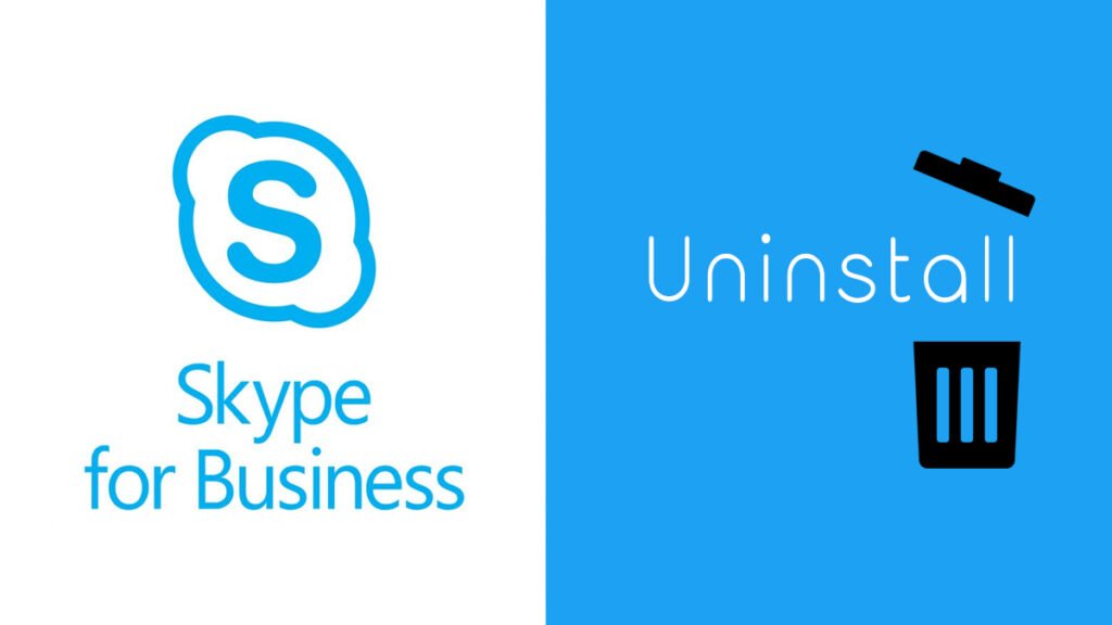 uninstall skype for business