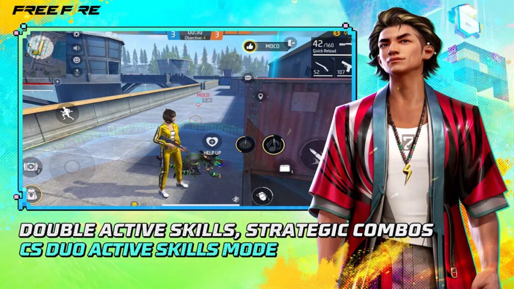 free fire Character and Skill System