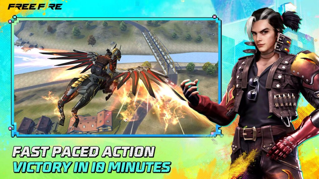 free fire - fast paced game