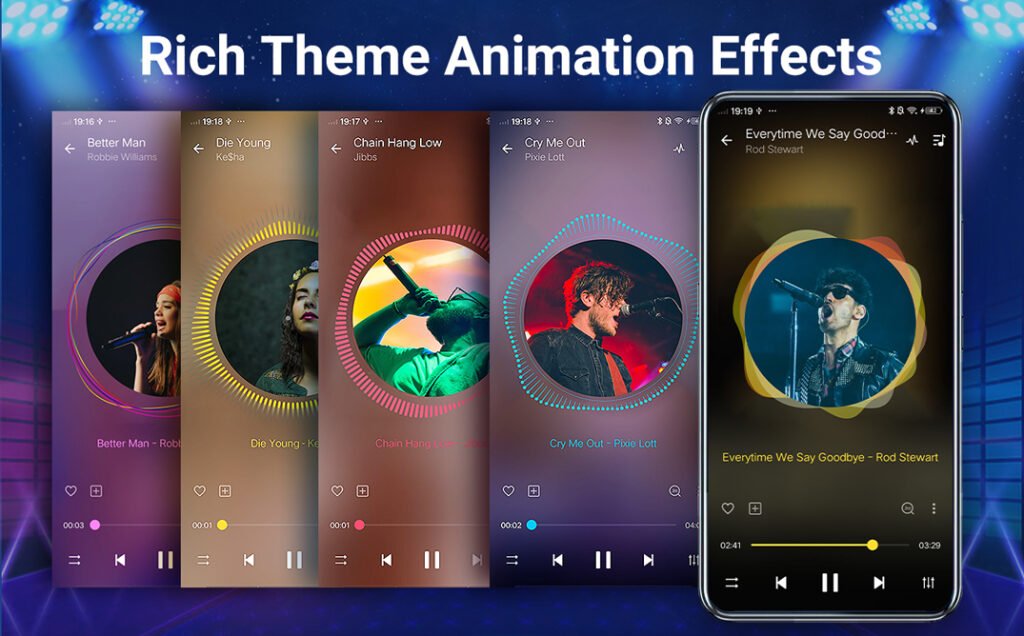 rich theme animation effects