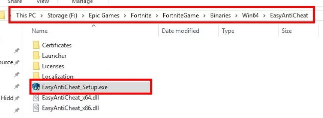 Access EasyAntiCheat