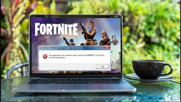 fix fortnite-client-win64-shipping.exe application error