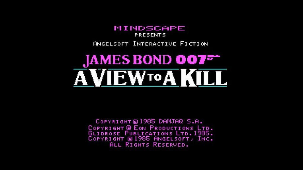 Download James Bond 007 A View To A Kill