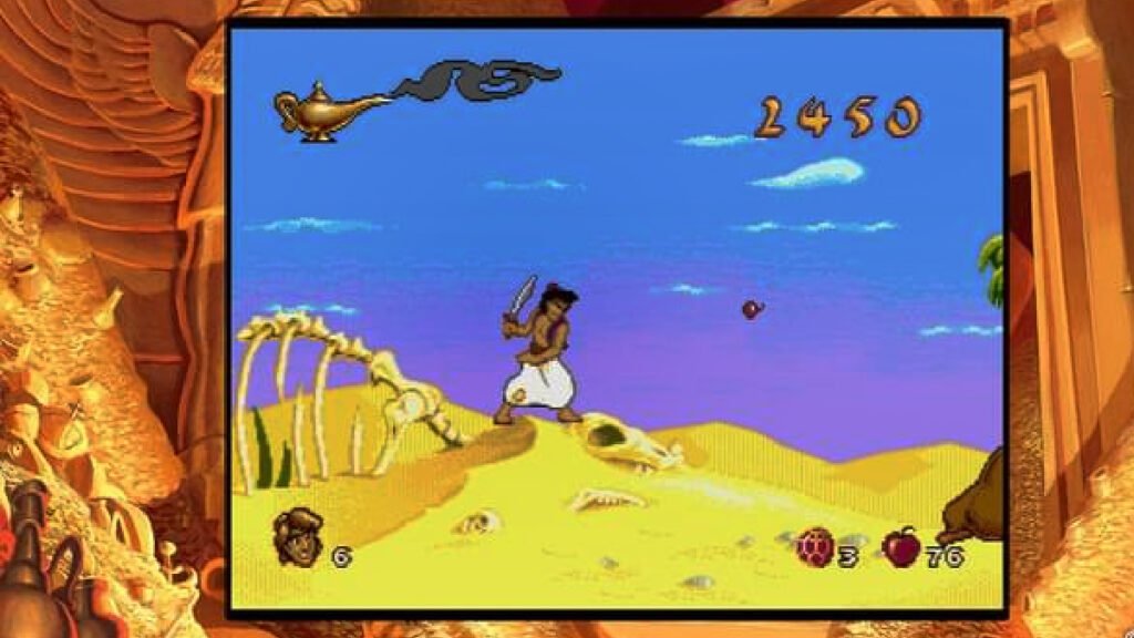 screenshot of Disney’s Classic Video Games