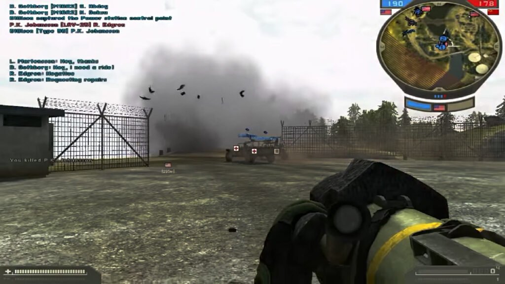 screenshot of battlefield 2