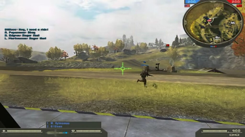 screenshot of battlefield 2