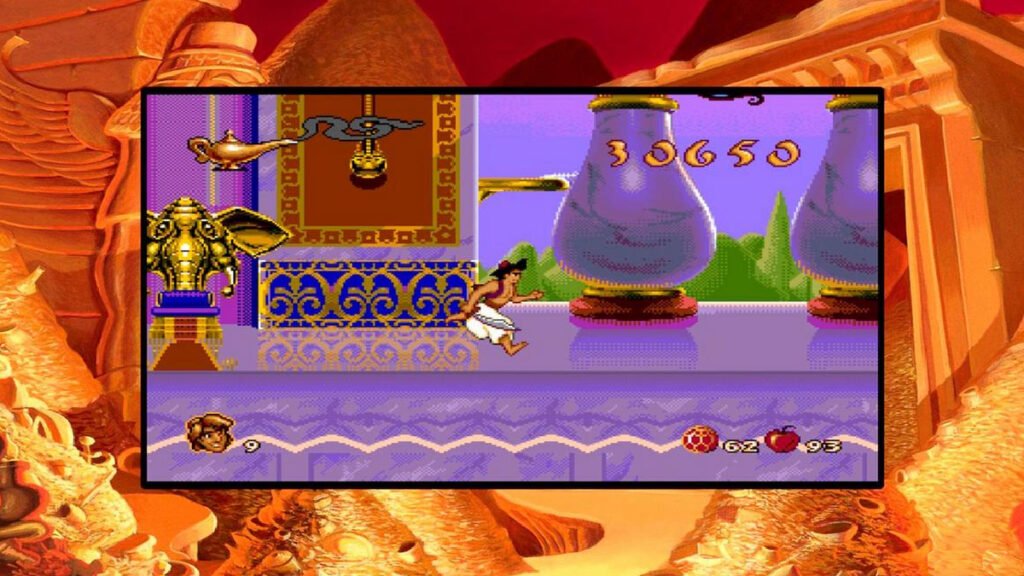 screenshot of Disney’s Classic Video Games