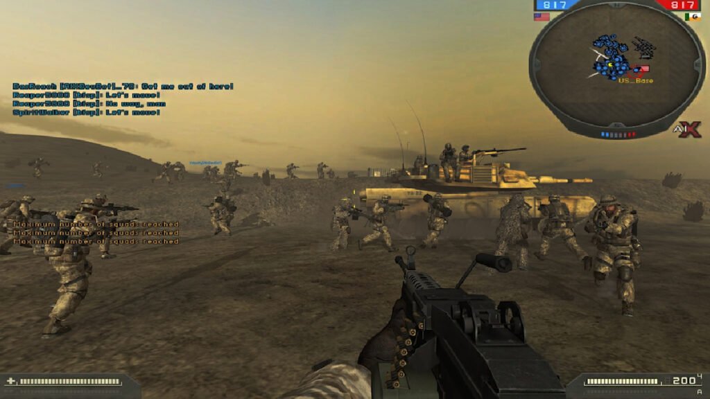 screenshot of battlefield 2