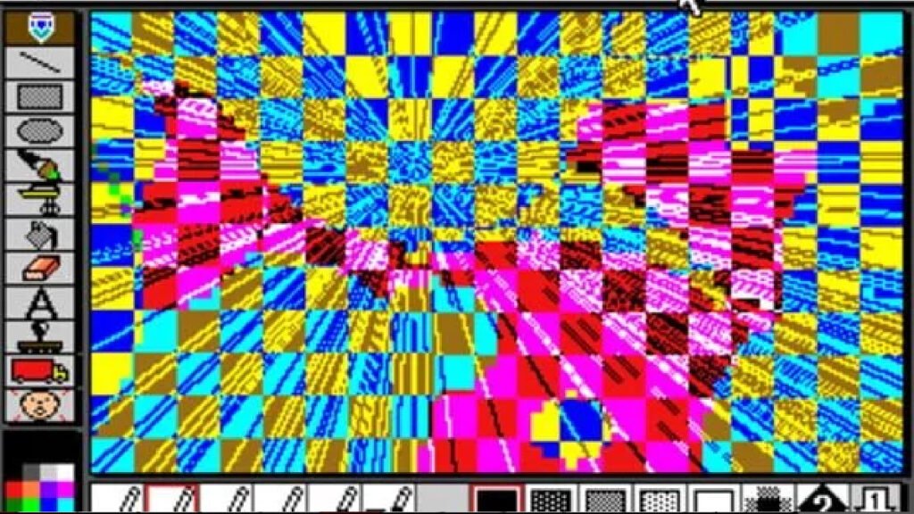 screenshot of Kid pix