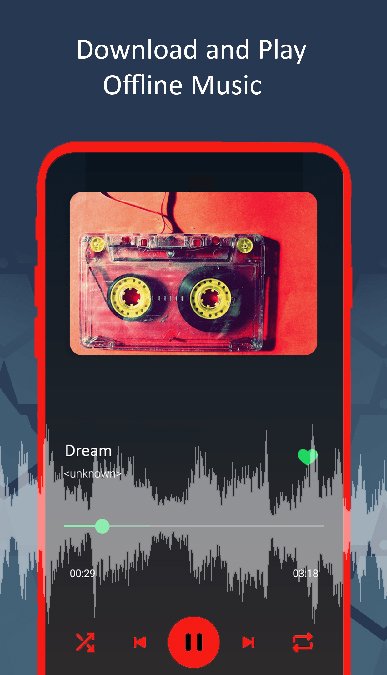 Screenshot of Mp3 Music Downloader App