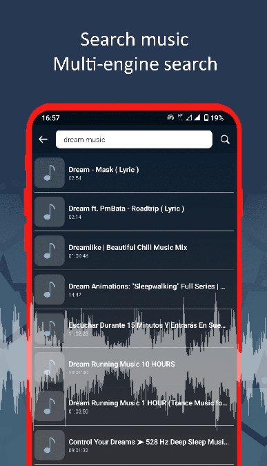 Screenshot of Mp3 Music Downloader App