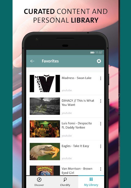 screenshot of Chordify Mod app apk file