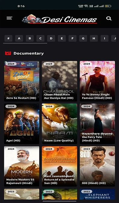 Desi Cinema APK screenshot 2